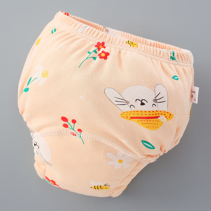 Washable 6-layer Breathable Gauze Baby Diaper Cover