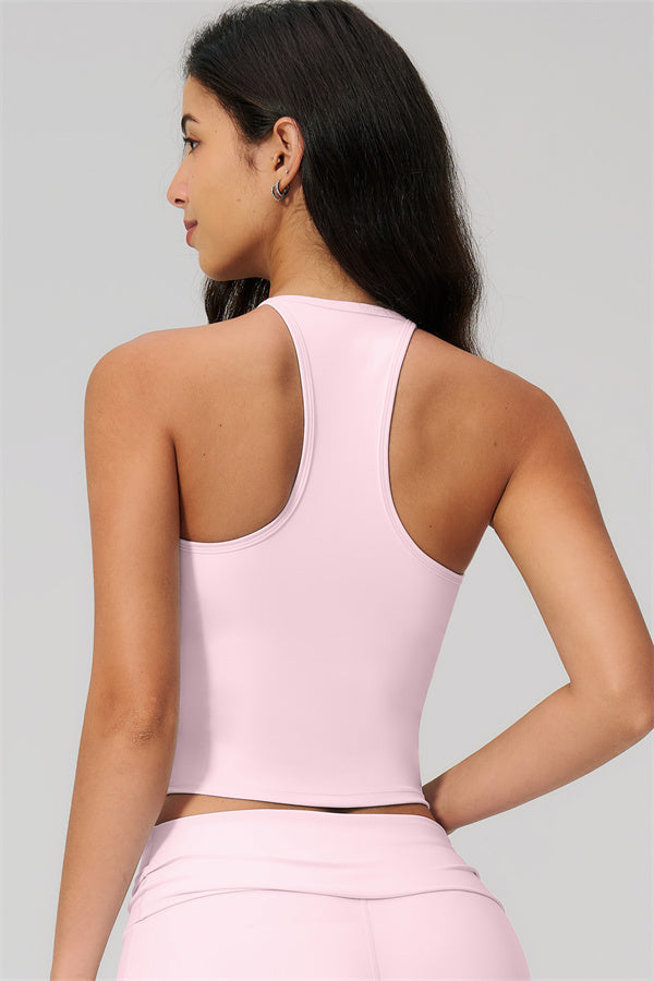The Daring Tank Top Straight Leg Pants 2-Piece Set