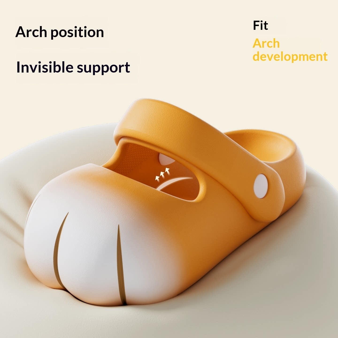 Anti-collision Non-slip Princess-style Parent-child Sandals