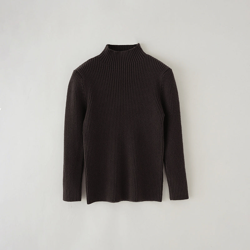 Children's Mock Neck Sweater Knitwear Top