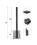 8 Ft In-Ground Fence Post