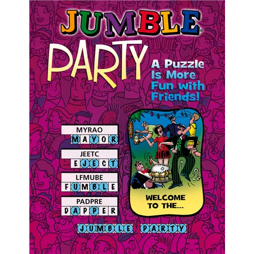Jumble(r) Party: A Puzzle Is More Fun with Friends! - Paperback