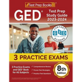 GED Test Prep Study Guide 2023-2024: 3 Practice Exams and GED Book for All Subjects [8th Edition] - Paperback