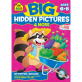 School Zone Big Hidden Pictures & More Workbook - Paperback