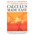 Calculus Made Easy - Hardcover