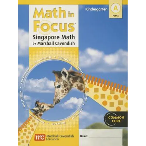 Student Edition, Book a Part 2 Grade K 2012 - Paperback