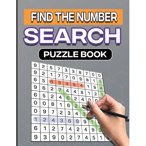 Find the Number Search Puzzle Book - Paperback