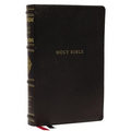 Nkjv, Personal Size Reference Bible, Sovereign Collection, Genuine Leather, Black, Red Letter, Thumb Indexed, Comfort Print: Holy Bible, New King Jame - Leather