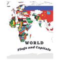 WORLD Flags and Capitals: Famous Countries of the World - Paperback