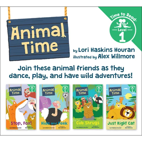 Animal Time Set #1 (Animal Time: Time to Read, Level 1) - Paperback