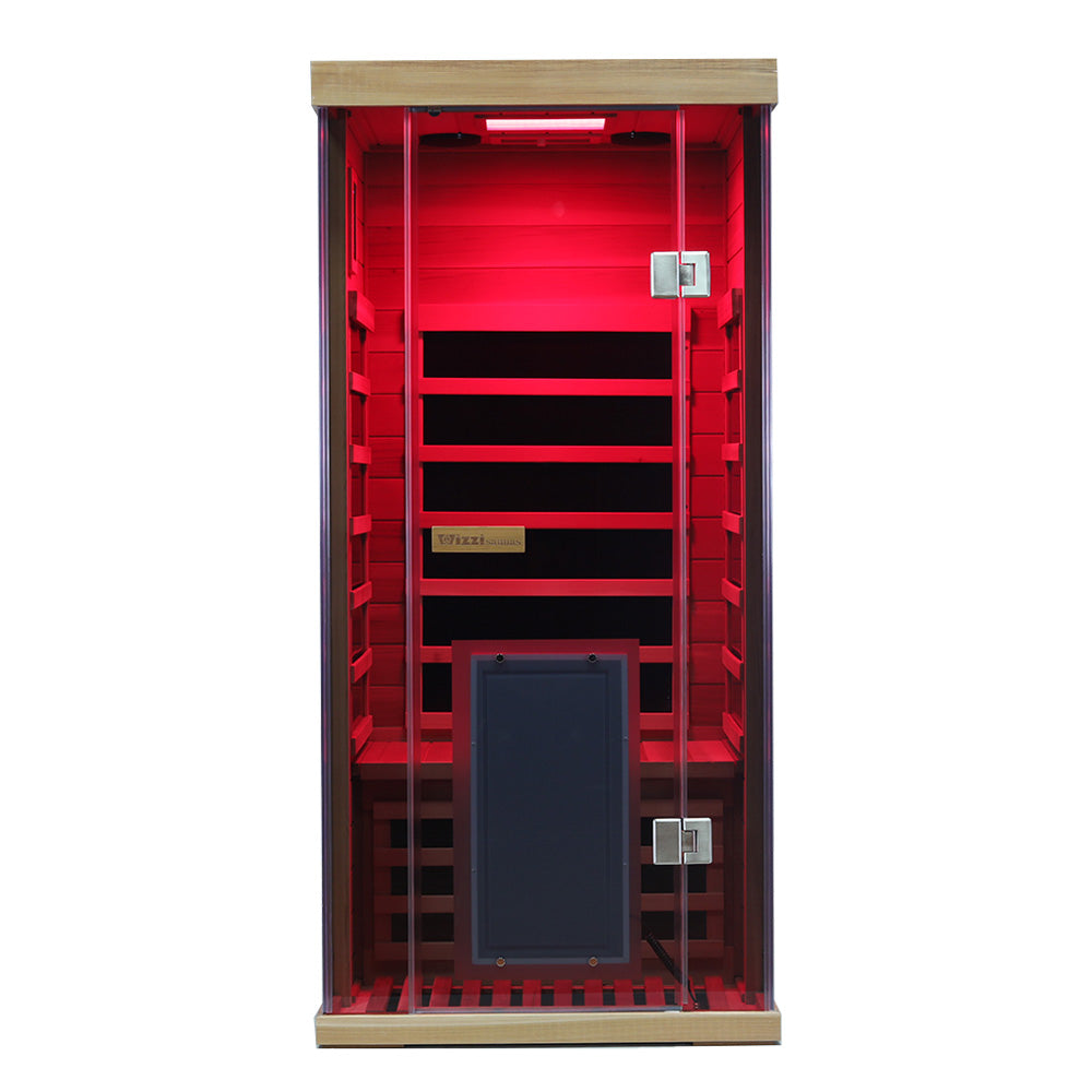 Pre-order SR01 1 Person Red Cedar Far Infrared Sauna Restocking July 31