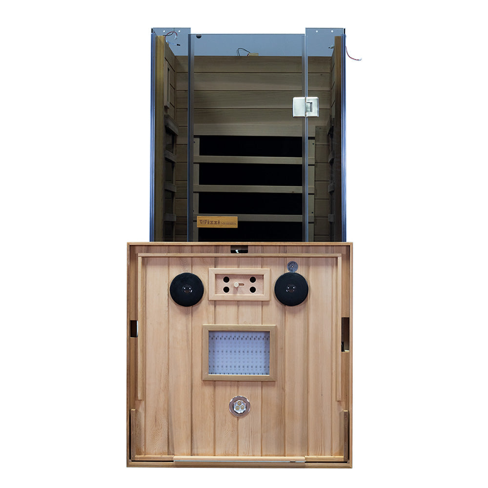 Pre-order SR01 1 Person Red Cedar Far Infrared Sauna Restocking July 31