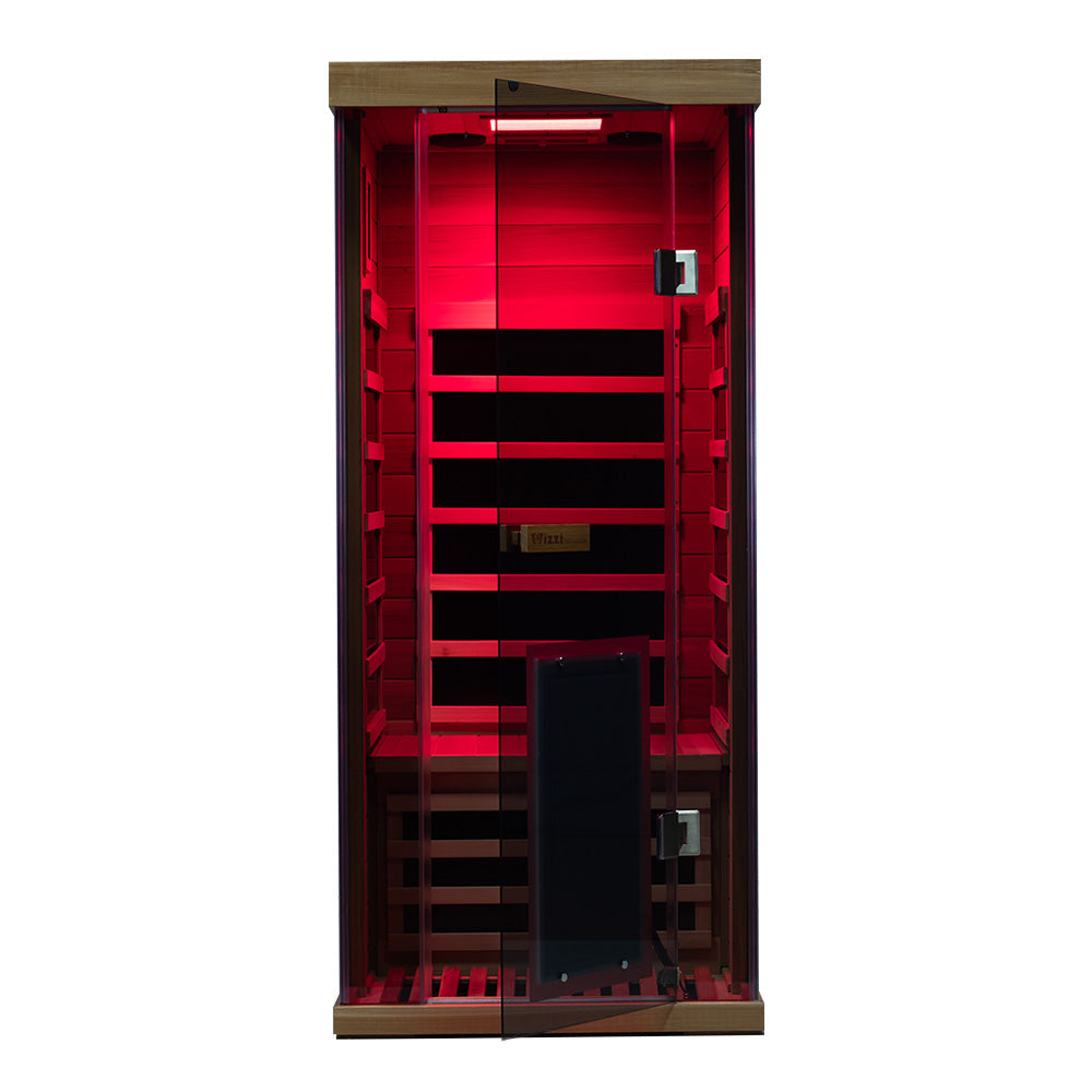 Pre-order SR01 1 Person Red Cedar Far Infrared Sauna Restocking July 31