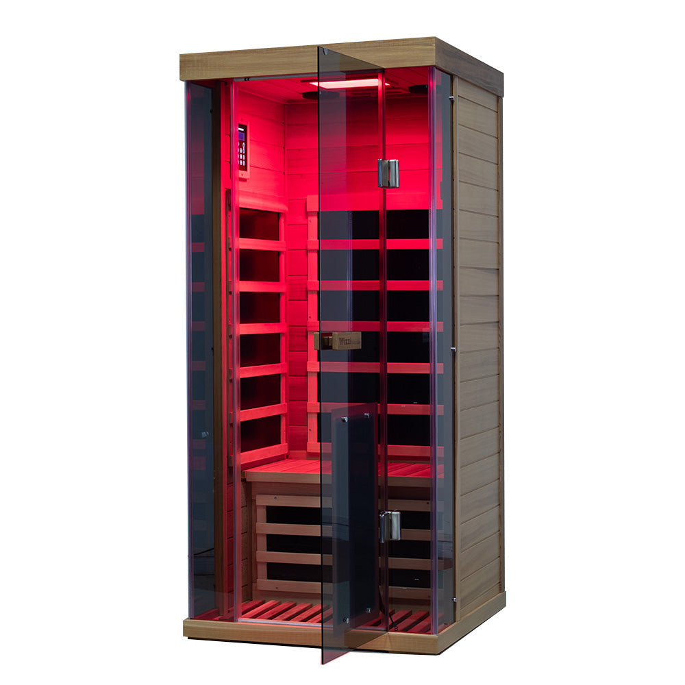 Pre-order SR01 1 Person Red Cedar Far Infrared Sauna Restocking July 31