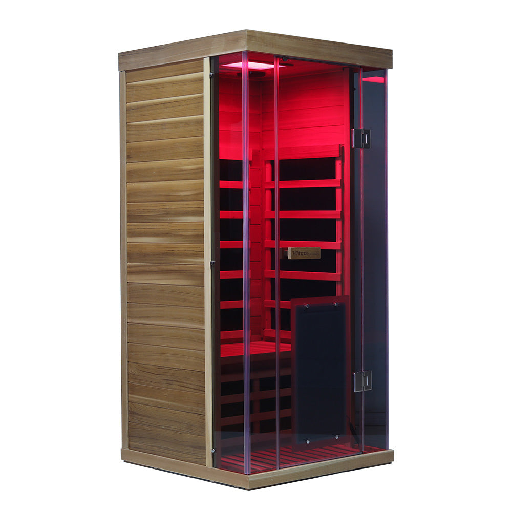 Pre-order SR01 1 Person Red Cedar Far Infrared Sauna Restocking July 31