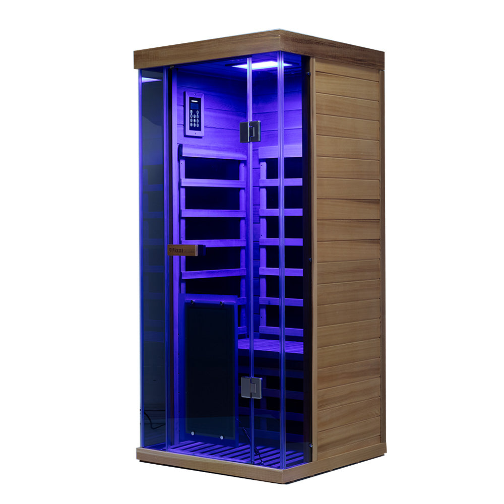 Pre-order SR01 1 Person Red Cedar Far Infrared Sauna Restocking July 31