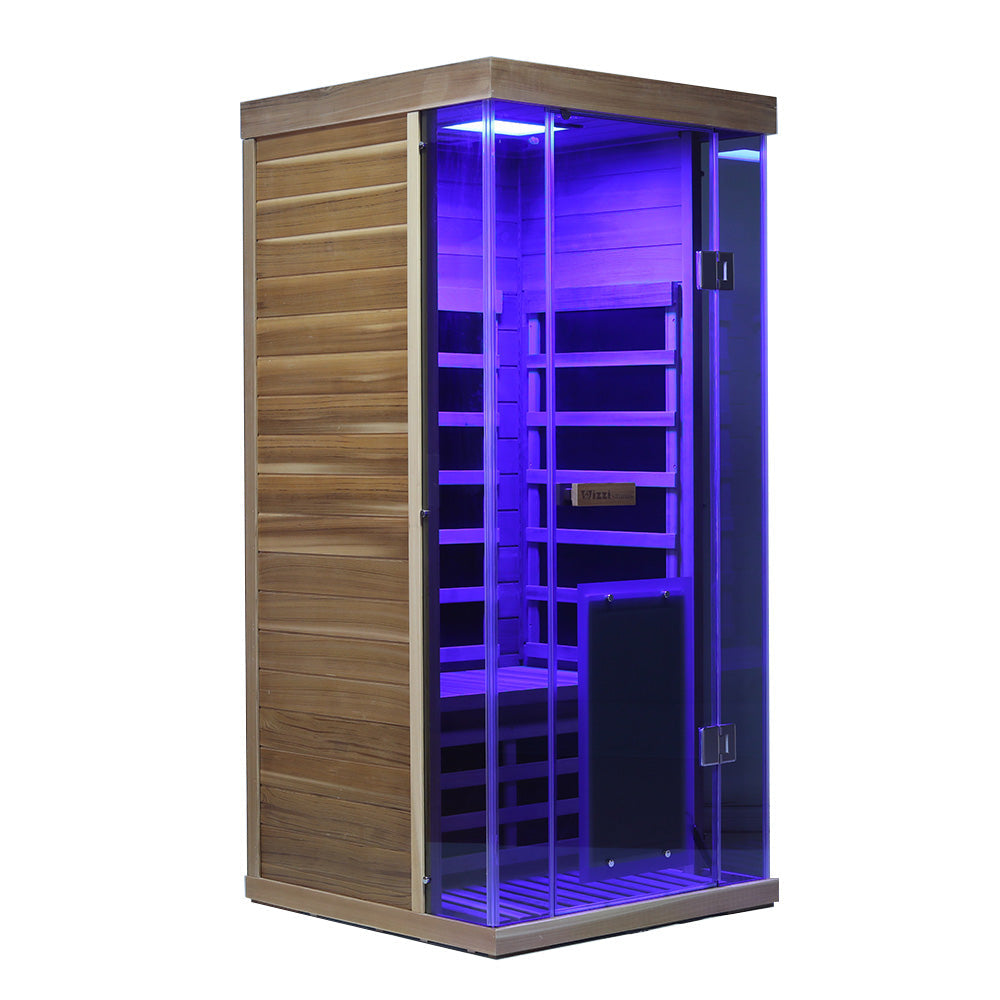 Pre-order SR01 1 Person Red Cedar Far Infrared Sauna Restocking July 31