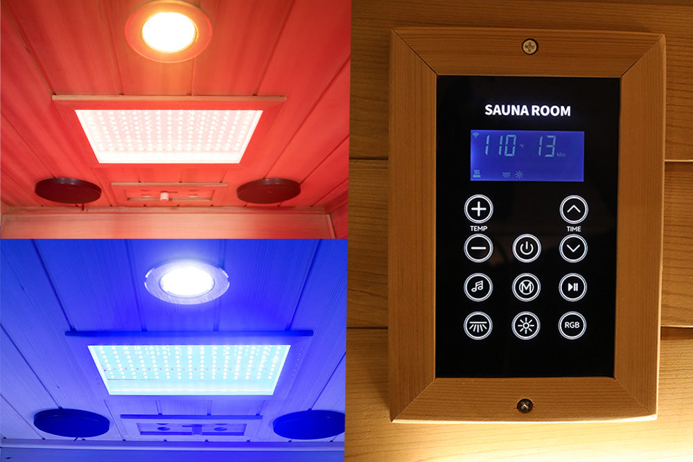 Pre-order SR01 1 Person Red Cedar Far Infrared Sauna Restocking July 31