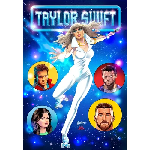 Female Force Taylor Swift Dazzler Homage Variant with Travis Kelce - Paperback
