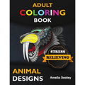 Animal Coloring Book for Adults: Mandala Animals Coloring Book for Adult Relaxation - Paperback