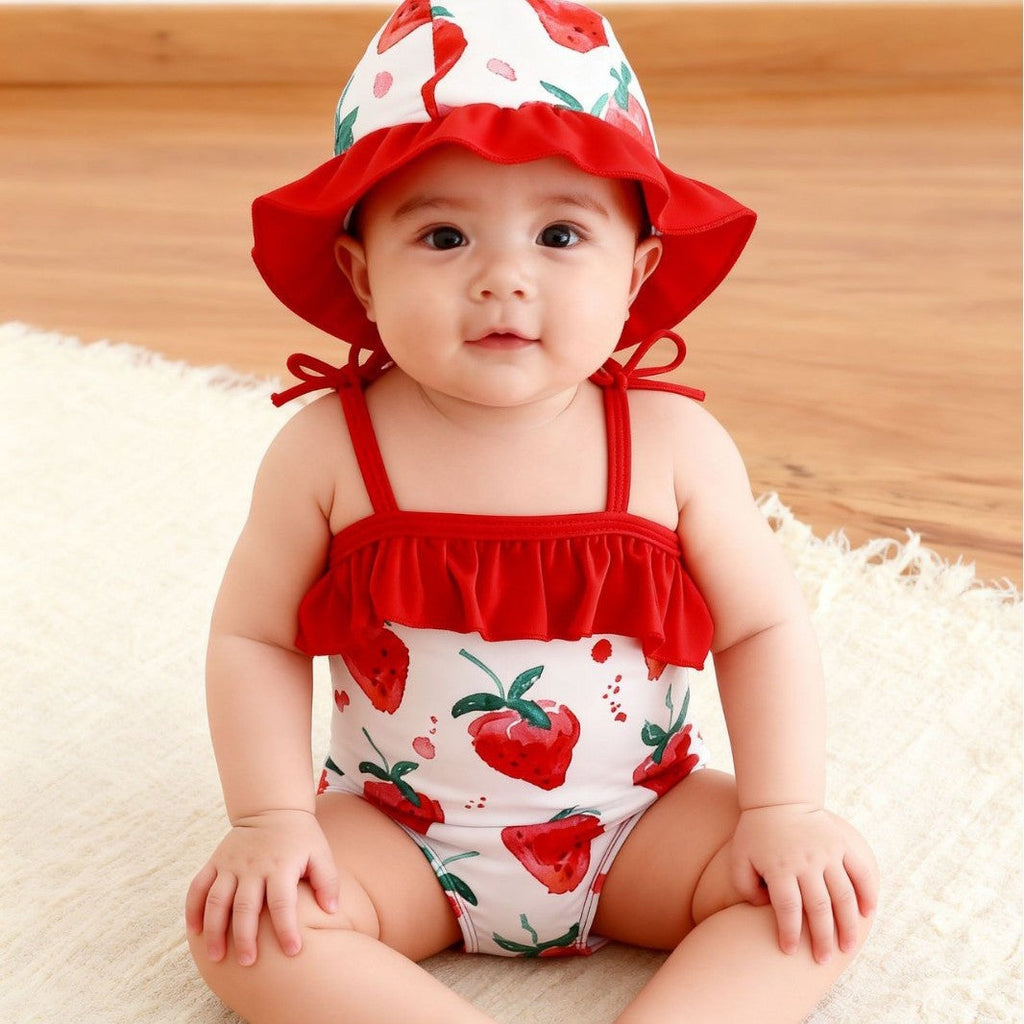 Cross-border Newborn Swimsuit One-piece With A Hood