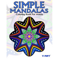 Simple Mandalas Coloring Book For Adults: Easy Mandala Patterns for Beginner or Kid - Paperback