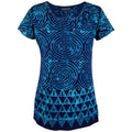 Blue Diamond Short Sleeve Top