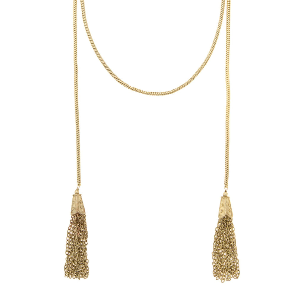 Gia Rope Gold-Tone Necklace