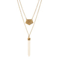 Layered Spike Necklace