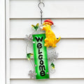 Adorable Dog Holiday Welcome Sign!