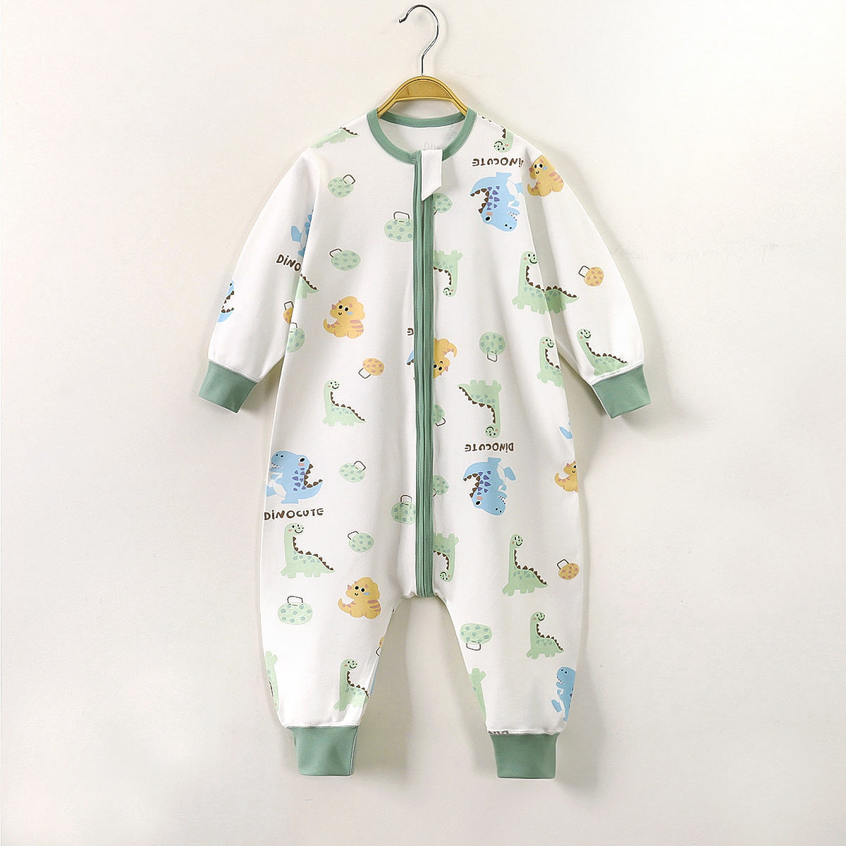 Split-leg Sleeping Bag To Prevent Kicking Off The Covers One-piece Bodysuit