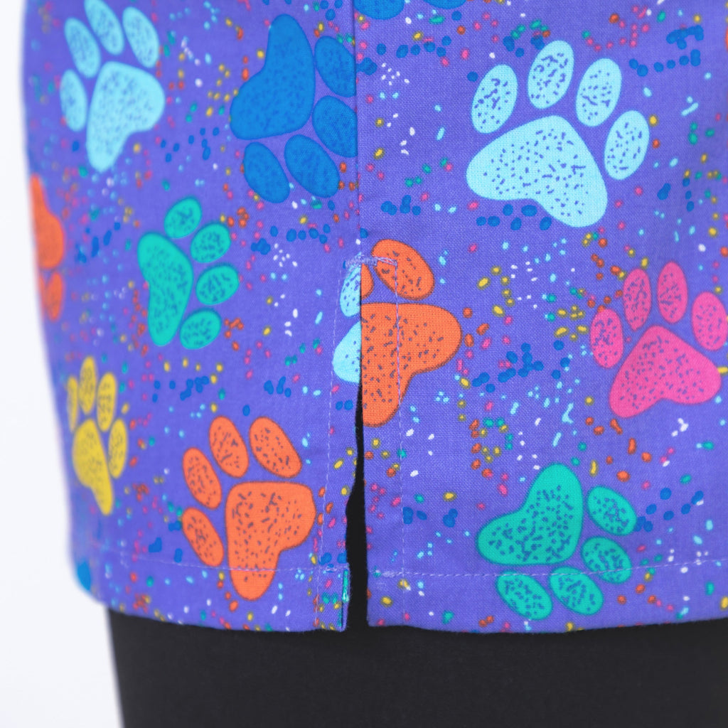 Pawsitivley Lovely Scrub Top
