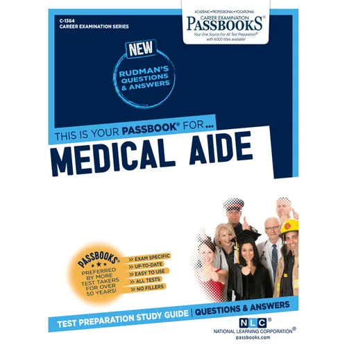 Medical Aide (C-1364): Passbooks Study Guide Volume 1364 - Paperback