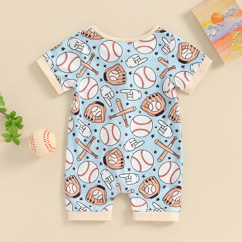 Baby Summer Short-sleeve Onesie Thin-style Newborn Clothing