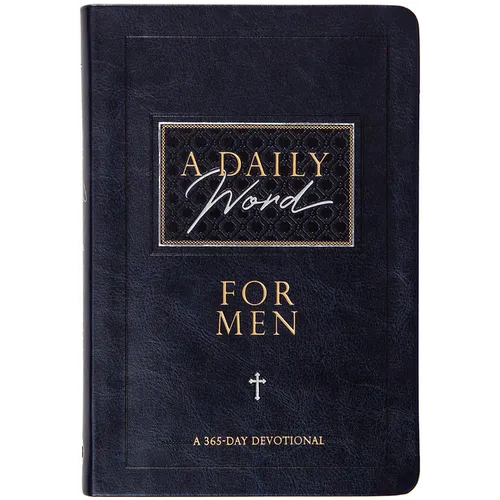 A Daily Word for Men: A 365-Day Devotional - Imitation Leather