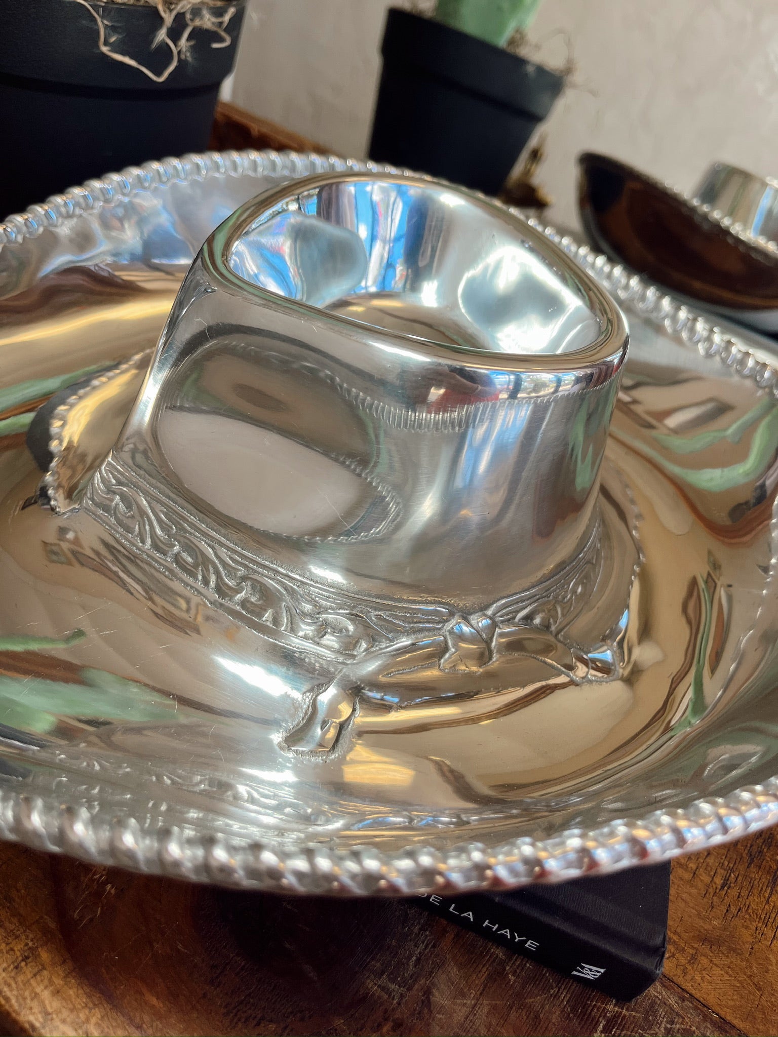 The Cowboy Hat Chip & Dip Platter PREORDER