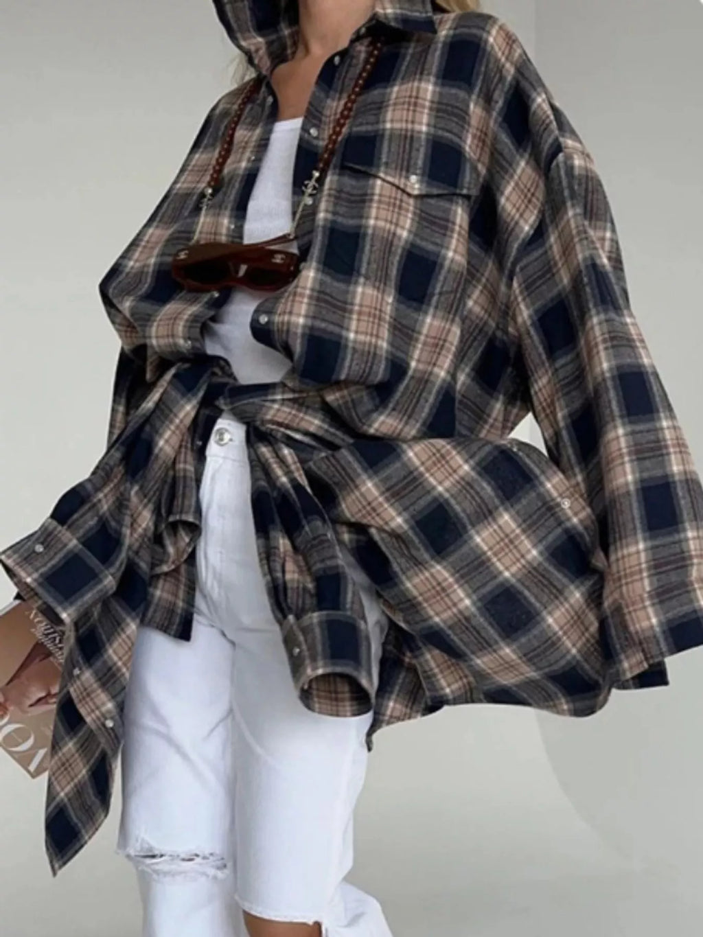 Plaid Button Up Shirt