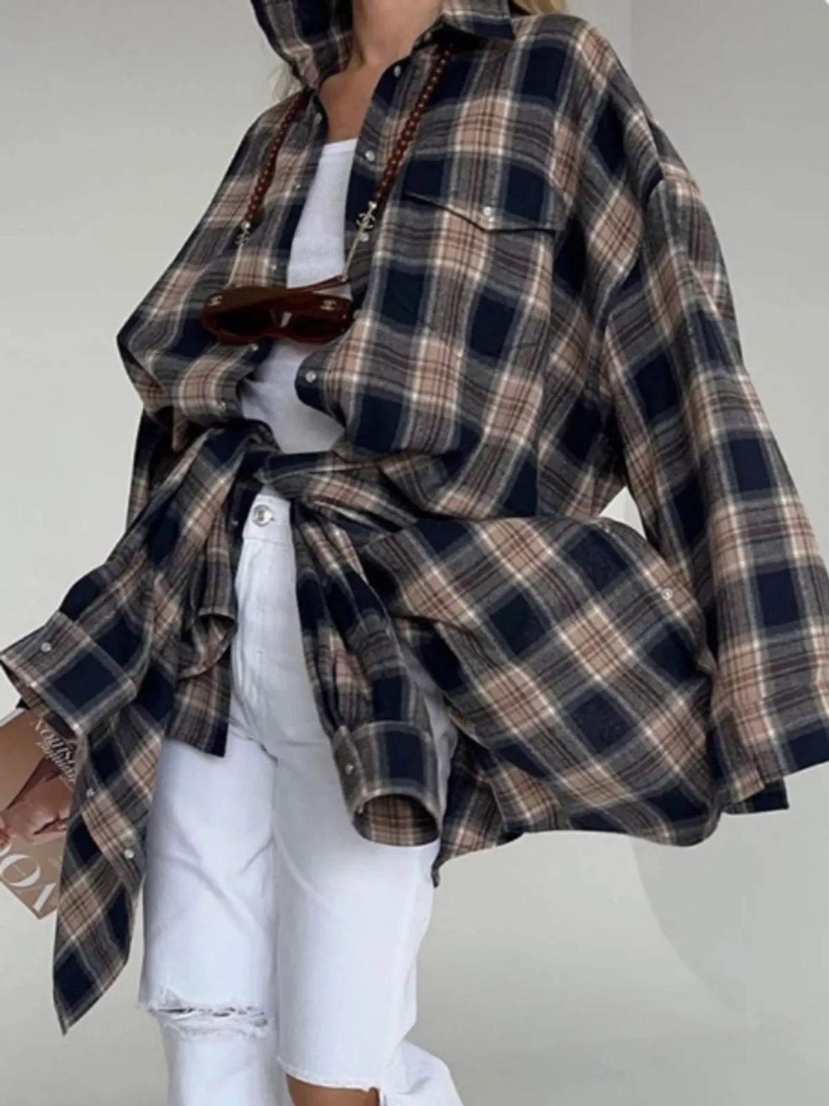 Plaid Button Up Shirt