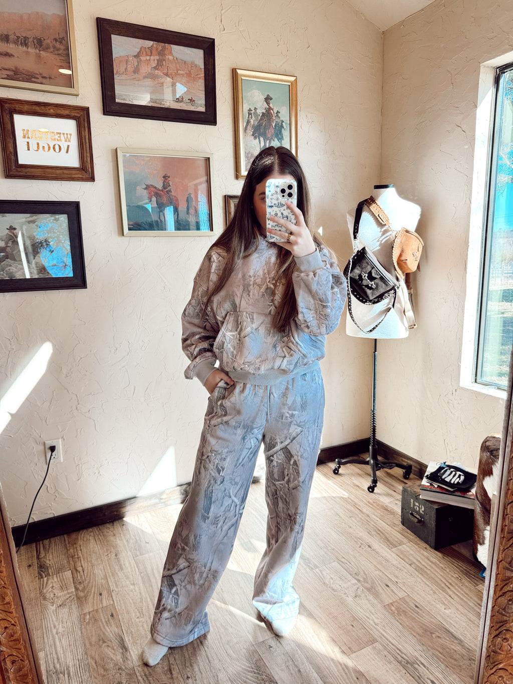 The Grey Tree Camo Hoodie