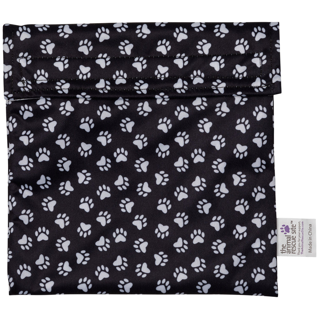 Paw Print Reusable Snack Pouch - Set of 2