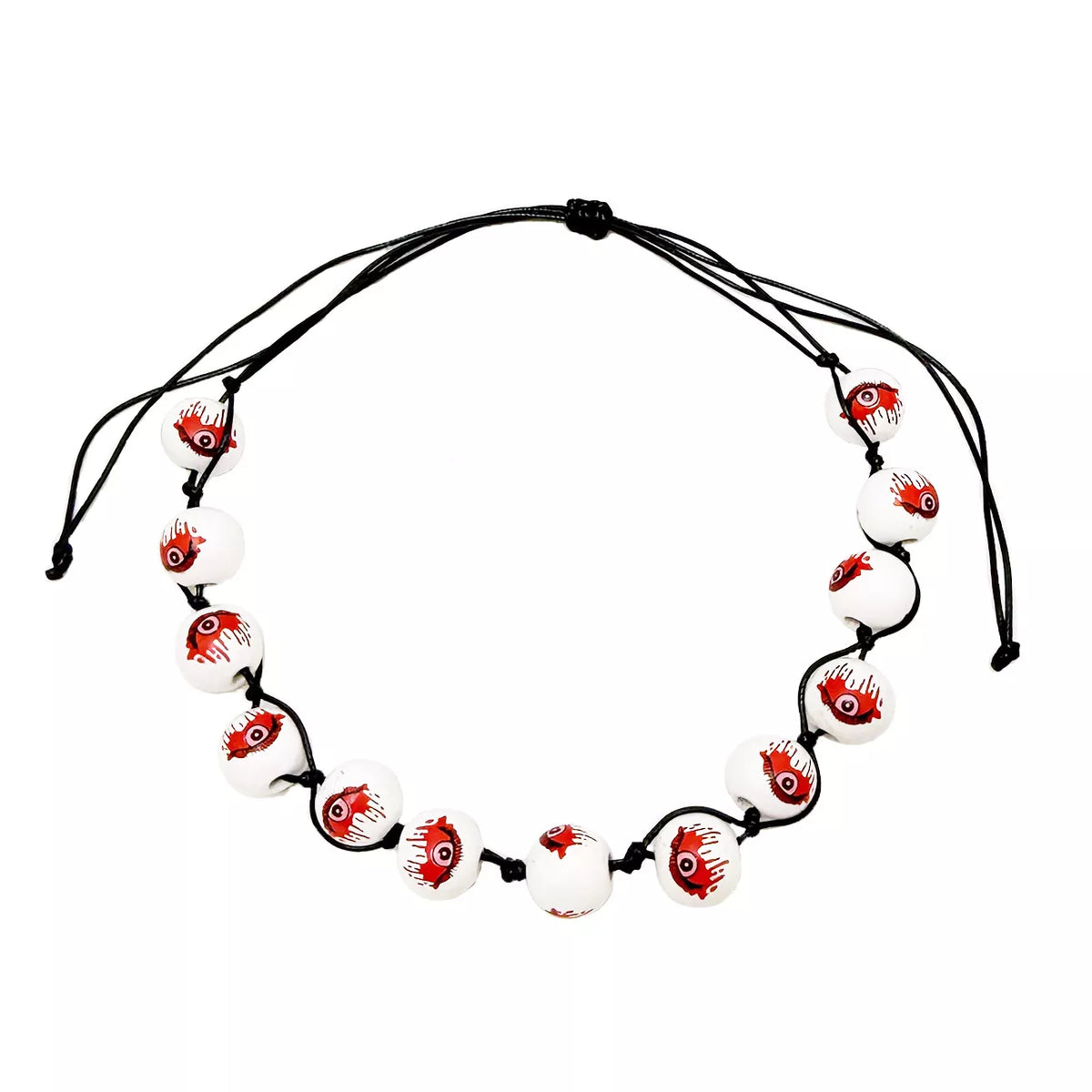 Halloween Beaded Choker Necklace