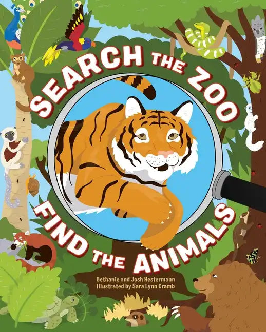Search the Zoo, Find the Animals - Hardcover