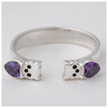 Kitty Cat Sterling Toe Ring