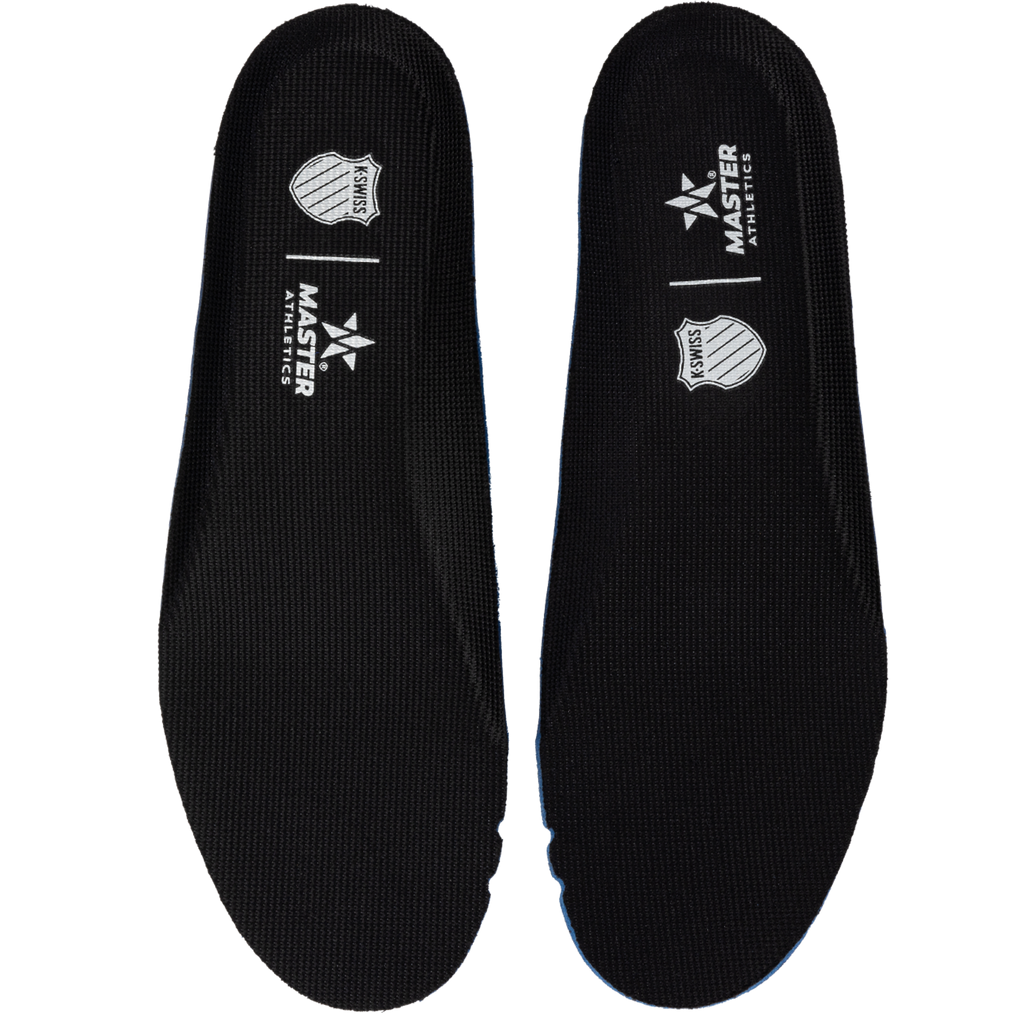 K-Swiss/Master Athletics Women's Hypercourt Express 2 Tennis Shoe (Black/Silver)