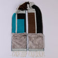 Geometric Print Pocket Scarf