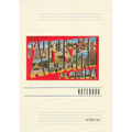 Vintage Lined Notebook Greetings from St. Augustine, Florida - Paperback