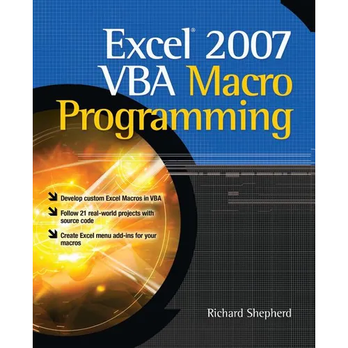 Excel 2007 VBA Macro Programming - Paperback