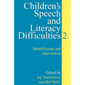 Children's Speech and Literacy Difficulties: Identification and Intervention - Paperback