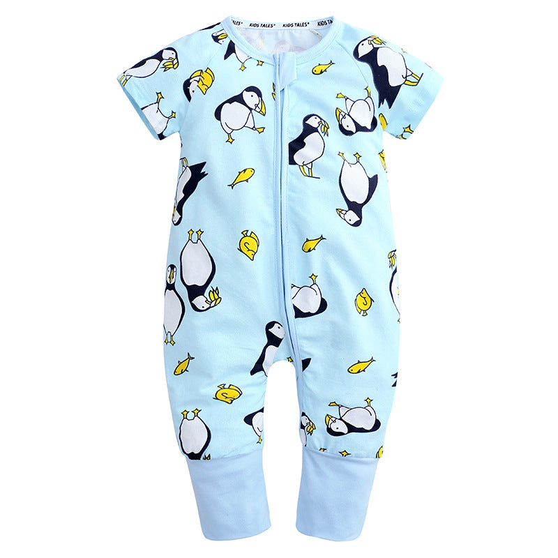 Cartoon Onesie Baby Short-sleeve Bodysuit