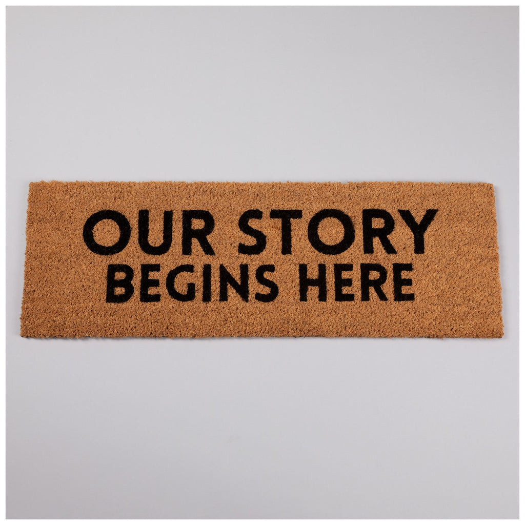 Warm Welcome Coir Door Mat